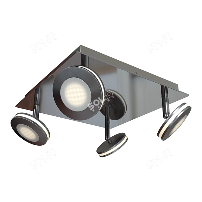 Modern LED Spot Light for Stylish Interiors 3D model image 1