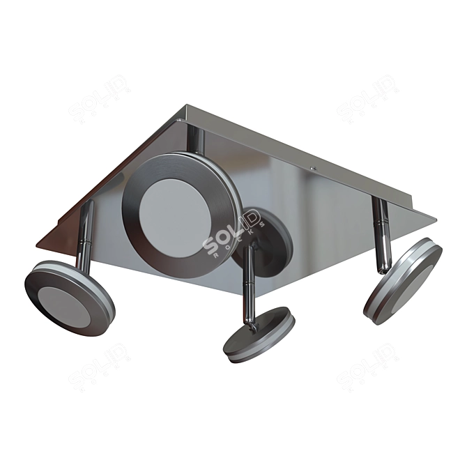 Modern LED Spot Light for Stylish Interiors 3D model image 2