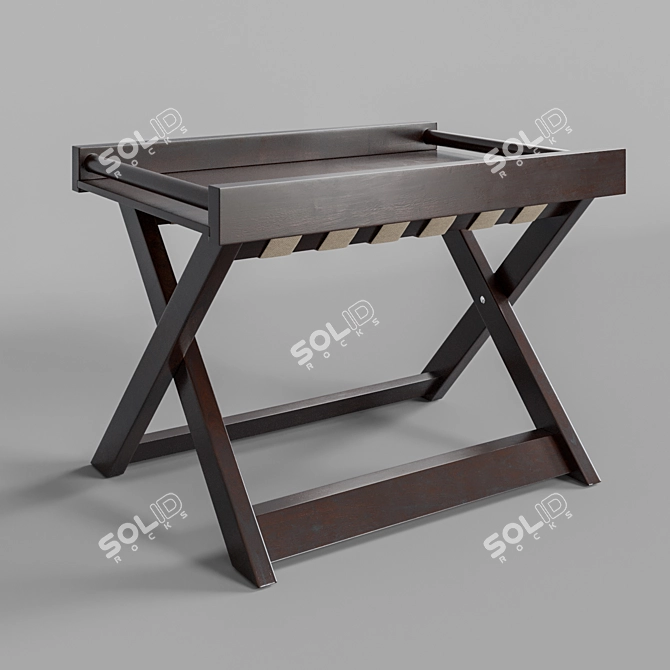 Samson Contemporary Side Table 3D model image 1