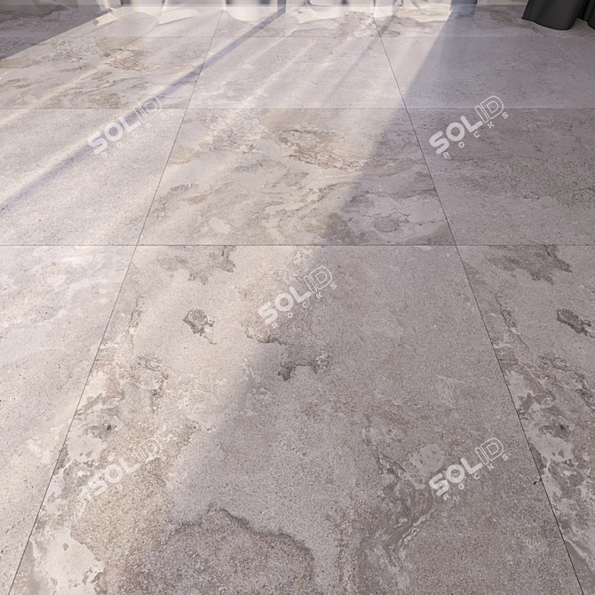 HD Marble Floor Textures 3D model image 1