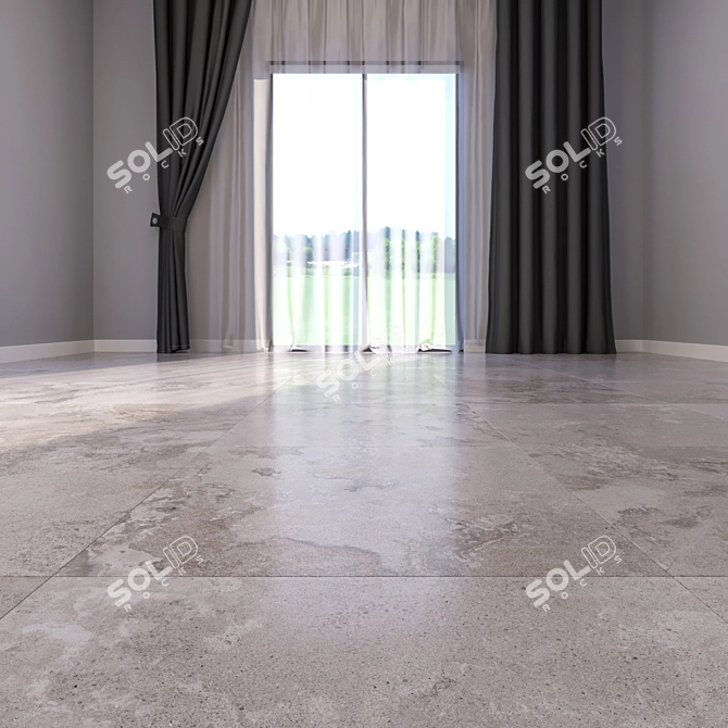 HD Marble Floor Textures 3D model image 2