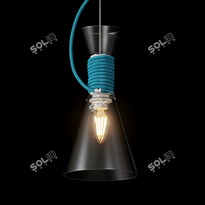 California Pendant Light 3D model image 2