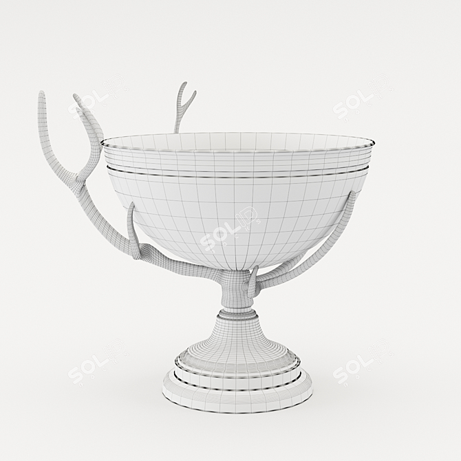 Elegant Eichholtz Bowl Barford 3D model image 2