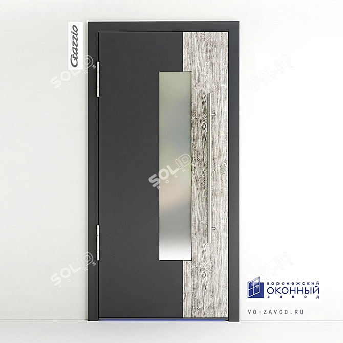 Grazzio Veneto: Aluminium Elegance 3D model image 1