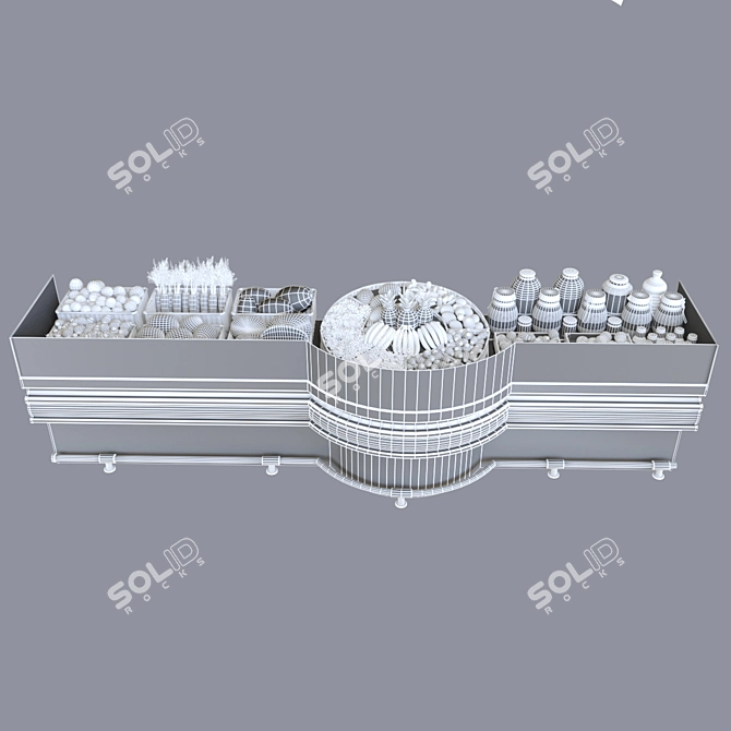 Missuri Cold Diamond - Fruit and Vegetable Store Display 3D model image 3