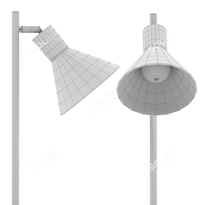 Nordlux Eik Table Lamp - Elegant and Versatile 3D model image 3