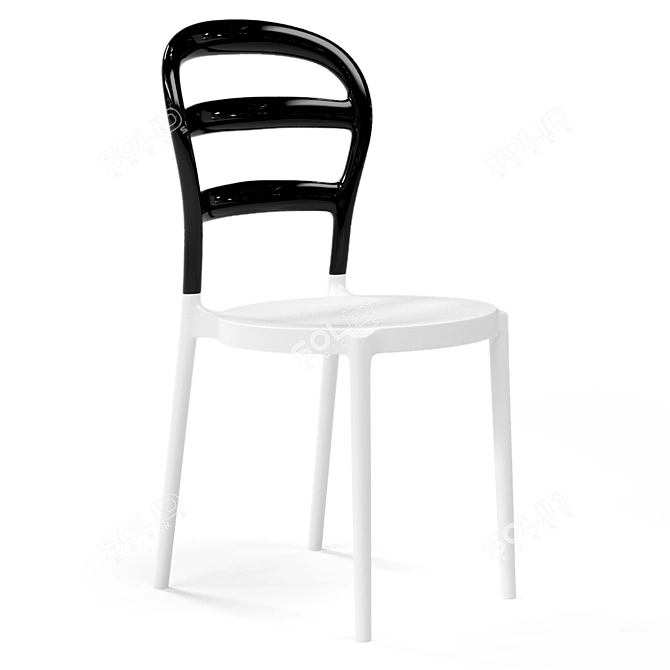 Modern SEDIA Chair: Stylish Comfort 3D model image 2