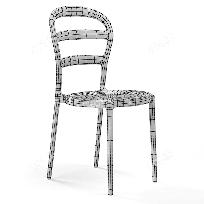 Modern SEDIA Chair: Stylish Comfort 3D model image 3