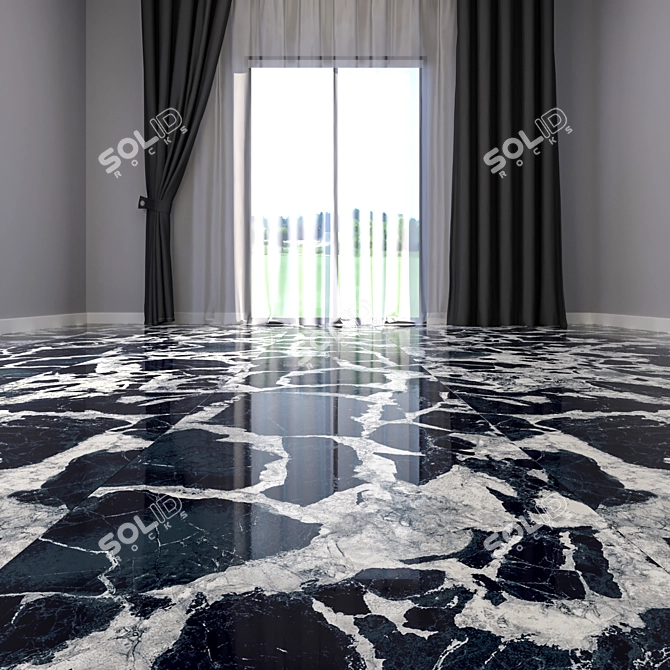 High Definition Marble Floor 3D model image 2