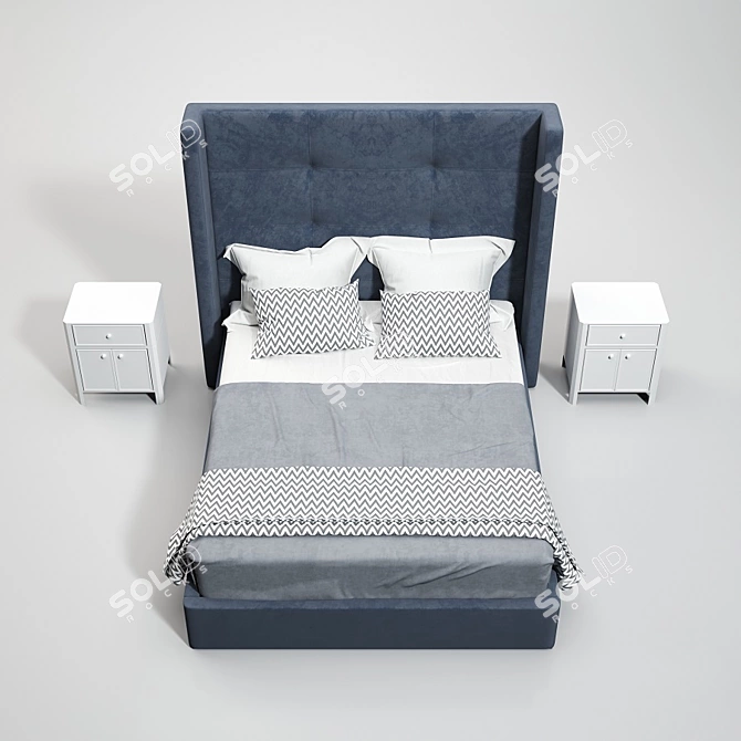 RH Tompkins Queen Bed Shelter 3D model image 2
