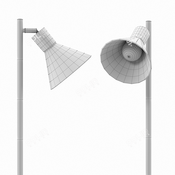 Nordlux Eik: Modern Floor Lamp 3D model image 3