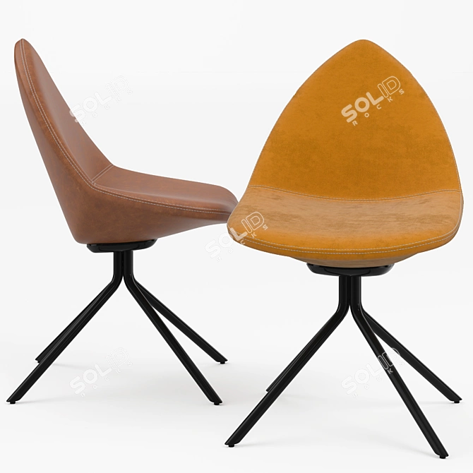 Elegant Ottawa Chair  3D model image 2