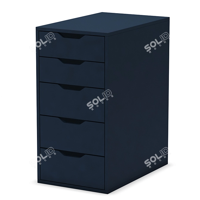 IKEA ALEX Storage: Versatile 3D Max, FBX & OBJ Files! 3D model image 1