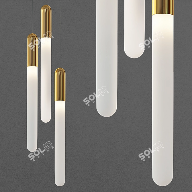 Chic Cascadia Pendant by Matthew McCormick 3D model image 1