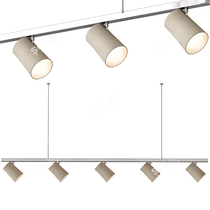 Elegant Timepiece: NOIDESIGN THEVETIA 3D model image 1