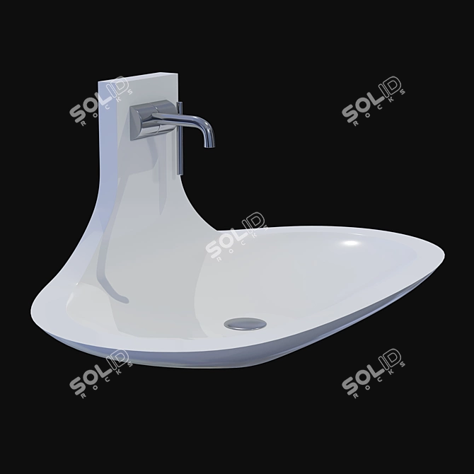 Maori Cerasa Sink 3D model image 1