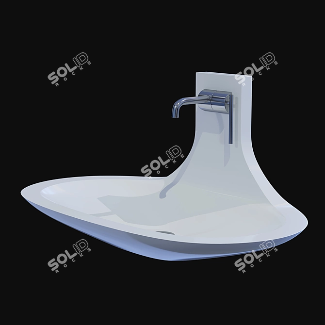 Maori Cerasa Sink 3D model image 2