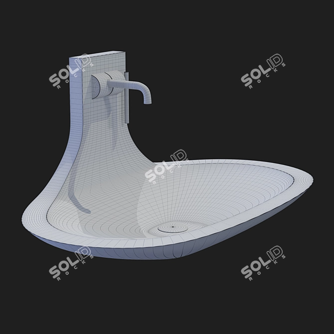 Maori Cerasa Sink 3D model image 3