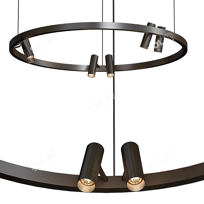 MAYTONI Satellite Pendant Light 3D model image 1