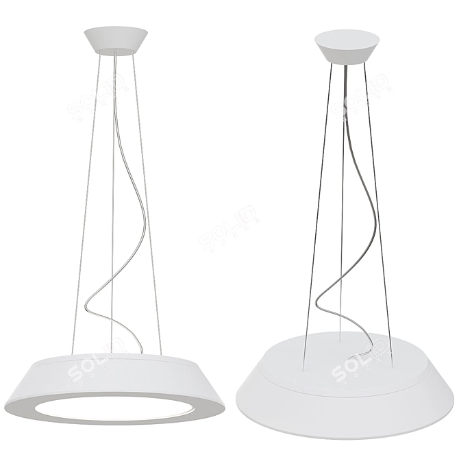 Elegant Illumination: Stile Luce 3D model image 1