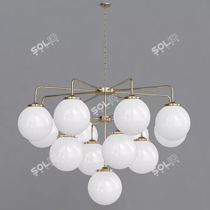 Mullan Lighting ROME: Timeless Elegance for Your Space 3D model image 1