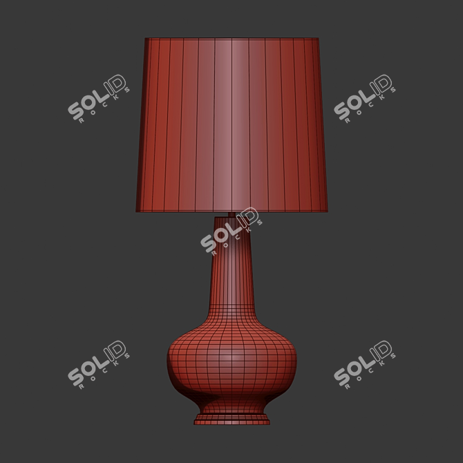 Elegant Sybil Lamp - Illuminate Your Space 3D model image 2
