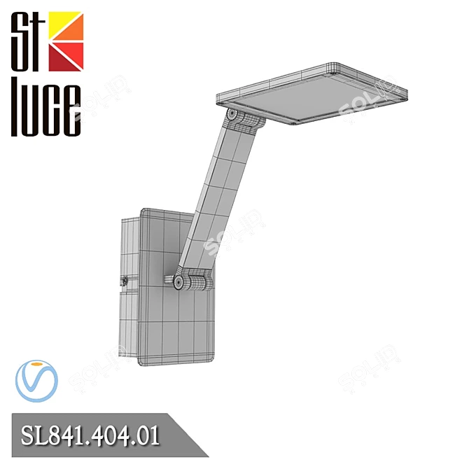 Modern LED Wall Sconce - ST LUCE SL841.404.01 3D model image 2