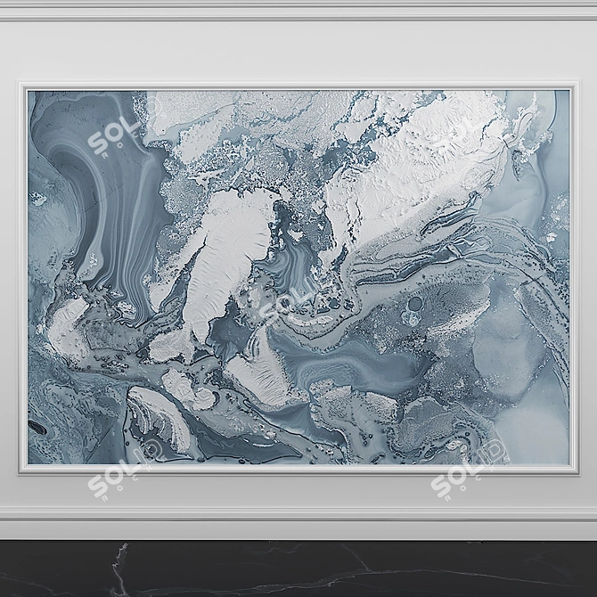 Fluid Art Masterpiece: FA_18S1 3D model image 2