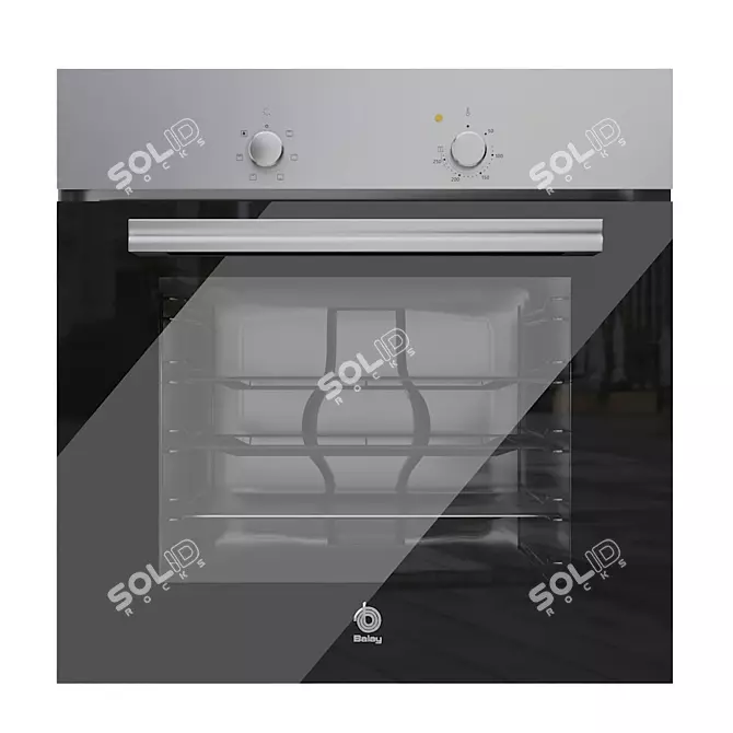 Elegant Balay 3HB1000X0 Wall Oven 3D model image 1