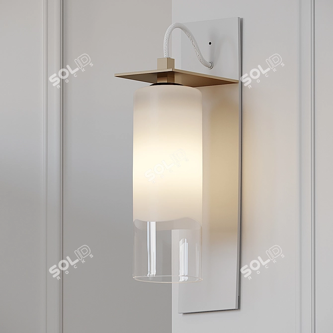 Eclipse Sconce: Articolo's Illuminating Brilliance 3D model image 2