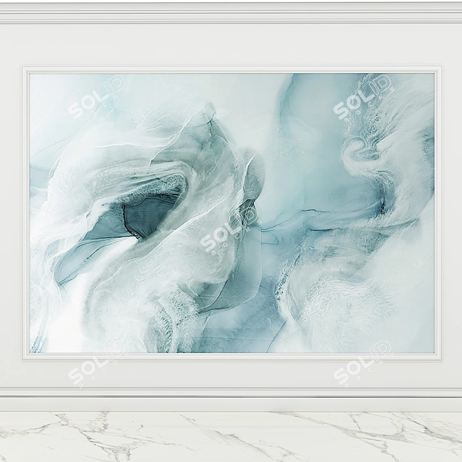 Fluid Art Masterpiece, FA_17S1 3D model image 1