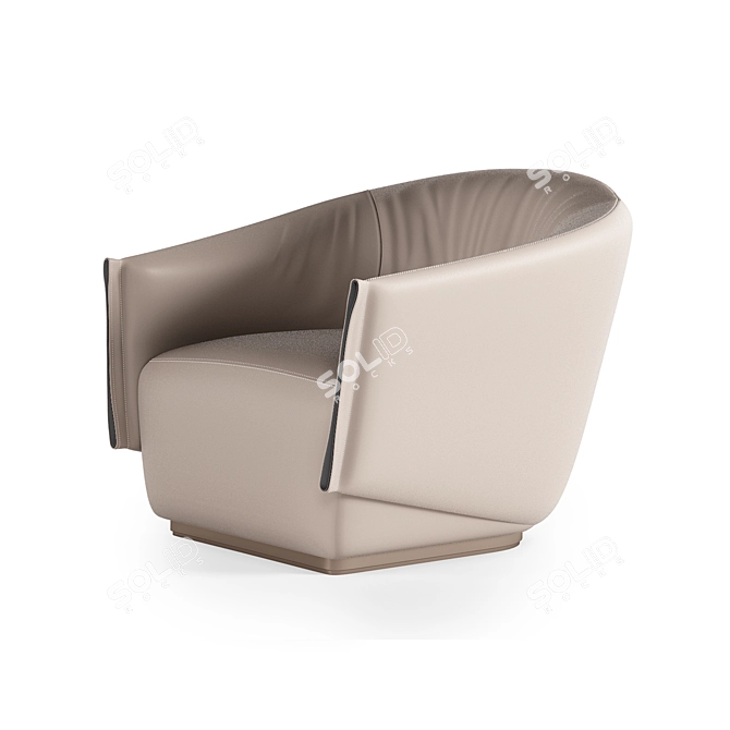 Cozy Solo Seat 3D model image 2