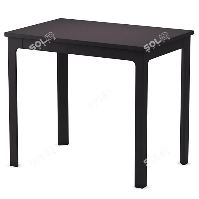 Sleek and Sturdy: IKEA EKEDALEN Bar Table 3D model image 1