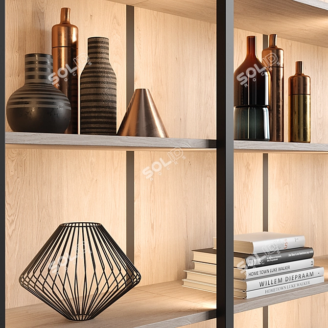 Natevo Conti Shelf 3D model image 2