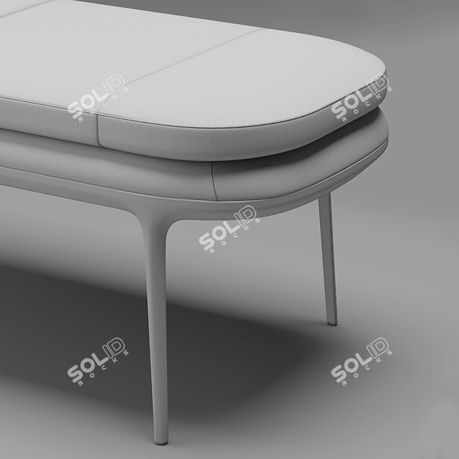 Maxalto Caratos Bench: Divine Elegance in Your Home 3D model image 3