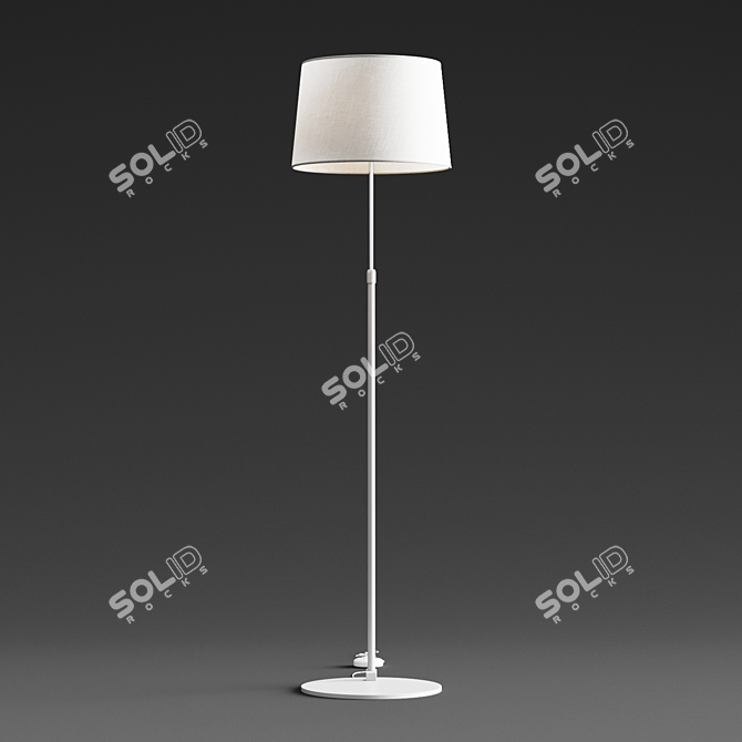 Modern Elegance Floor Lamp 3D model image 3