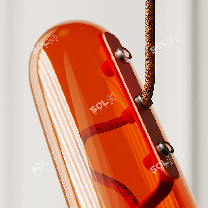 Elegant Brokis Flutes: A Lighting Masterpiece 3D model image 7