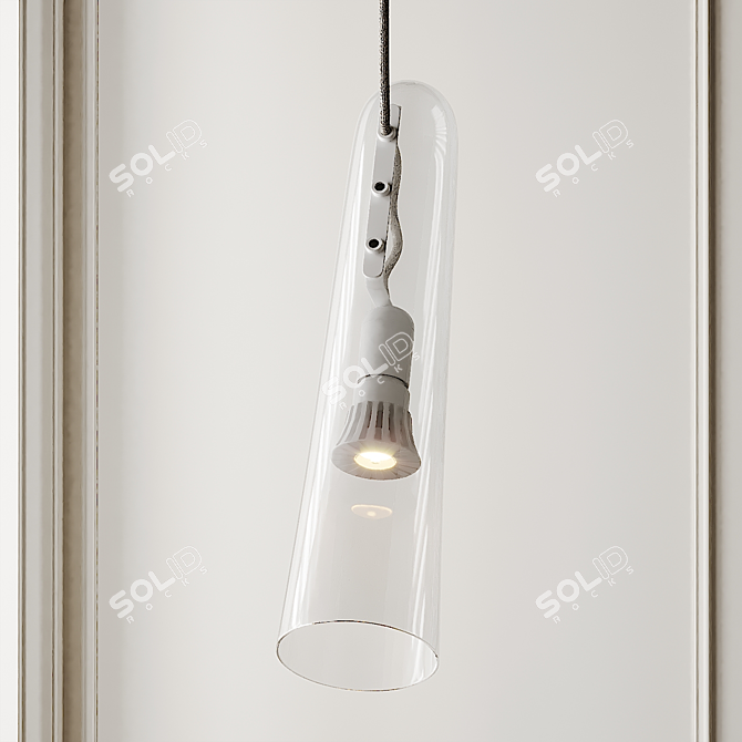 Elegant Brokis Flutes: A Lighting Masterpiece 3D model image 9