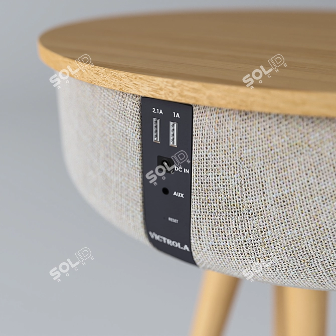 Victrola i-star Bluetooth Speaker Table 3D model image 2