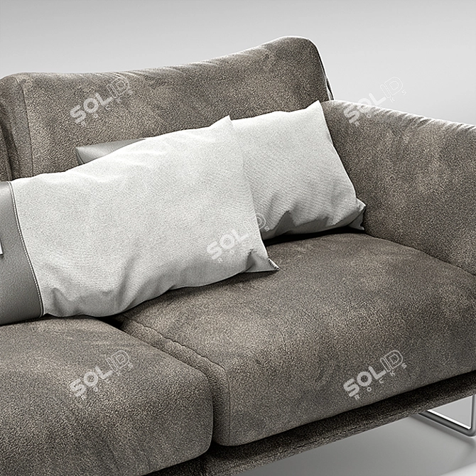 Gamma Arredamenti Vessel Sofa 3D model image 2