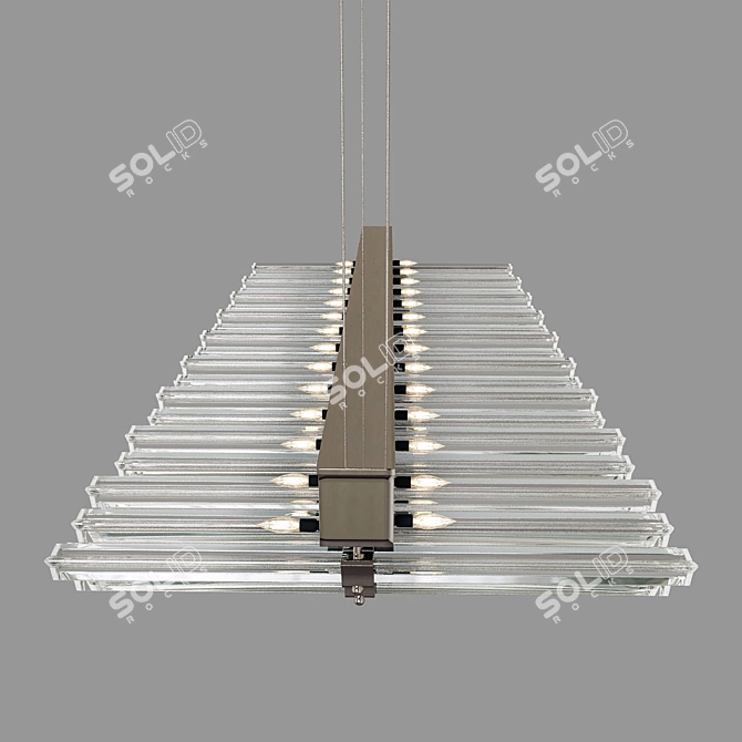 Melodic Tune Ceiling Lamp 3D model image 1