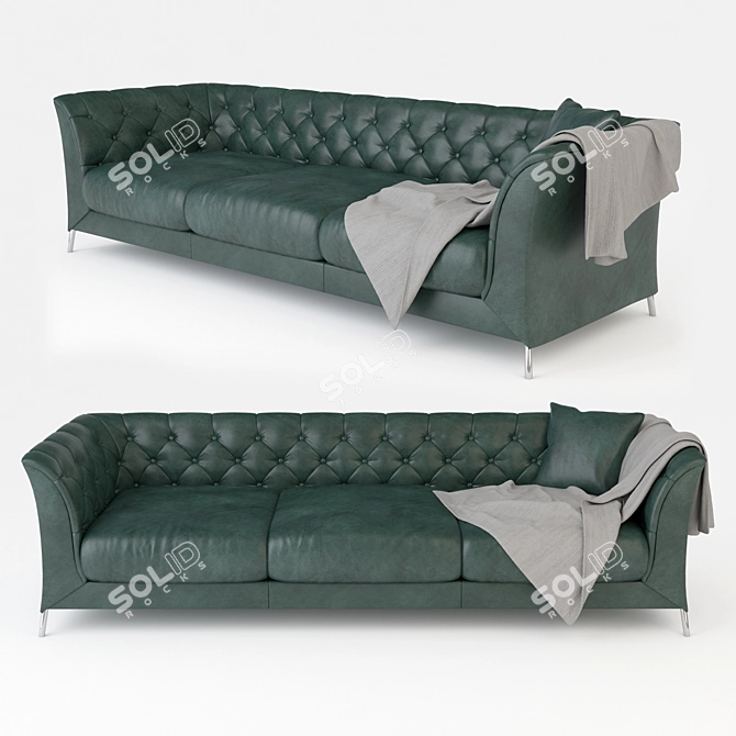 Natuzzi LA SCALA Sofa Set 3D model image 1