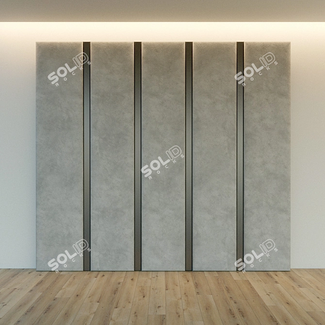 Versatile Soft Panel Wall Art 3D model image 2