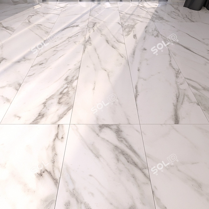 High Definition Marble Floor 3D model image 3