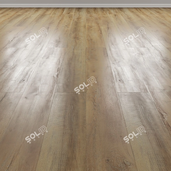 Classic Oak Vinyl Flooring - 8895-EIR 3D model image 1