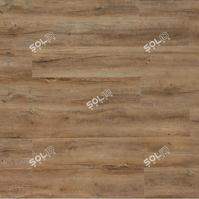 Classic Oak Vinyl Flooring - 8895-EIR 3D model image 2