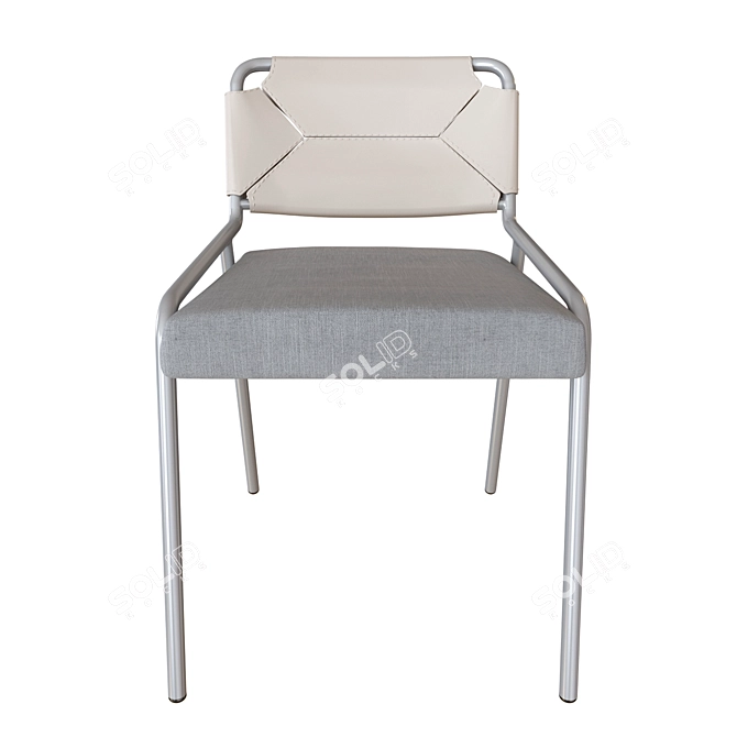 ErgoFit Tai Chair: Modern Design, Ultimate Comfort 3D model image 2