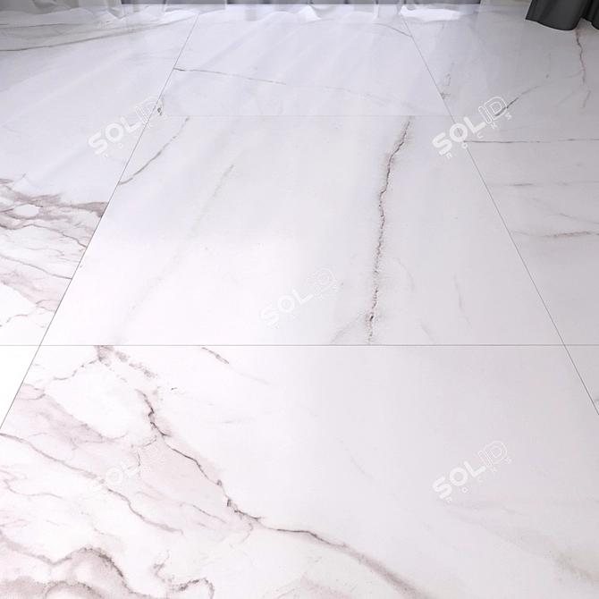 Marble Bliss: HD Textures for Stunning Floors 3D model image 1