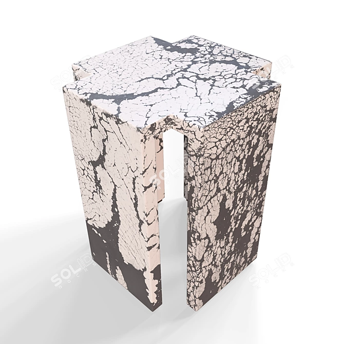Kelly Wearstler Richter Side Table 3D model image 2