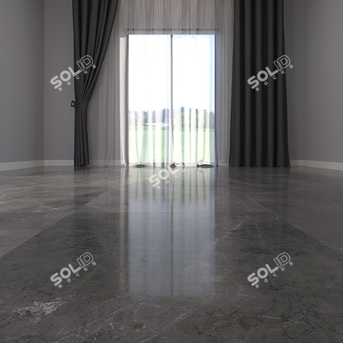 HD Marble Floor Textures 3D model image 2